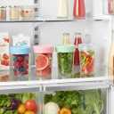 2-Pack 20oz Glass Jars with Lids, glass yogurt containers with lids, wide mouth mason jars, BPA free Food Storage Containers for Snacks, Yogurt, Salad, Meal Prep, Jar Dco (White)