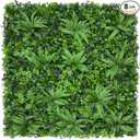 20"x 20"(8P), Artificial Greenery Grass Wall Boxwood Plant Panels