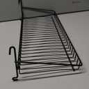 Black Grid Shelf/Rack Set Of 3 A Little Less Than 2 Feet Long
