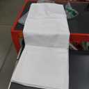 Body Pillowcase 100% Cotton 1 Piece Body 21"x54" Bright White