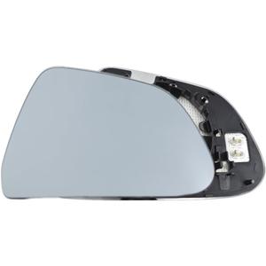 Fits for Exterior Mirrors Glass Side Rear View Mirror White Lens Door Mirror Glass For Tesla Model 3 2017-2024 Passenger side Right (right)