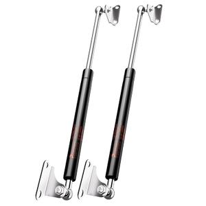 17 inch 35 lbs Gas Strut Shocks, 155 N Per Prop with L-Type Mounts for Cabinet Toy Box Toolbox Bench Trash Bin Dog Door Other Medium Equipment, ONLY FIT 28-39 LBS WEIGHTS, 2 Pack Gas Spring by PAMAGOO