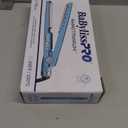 BabylissPRO Nano Titanium Ionic Hair Straightener, Professional Flat Iron for All Hair Types