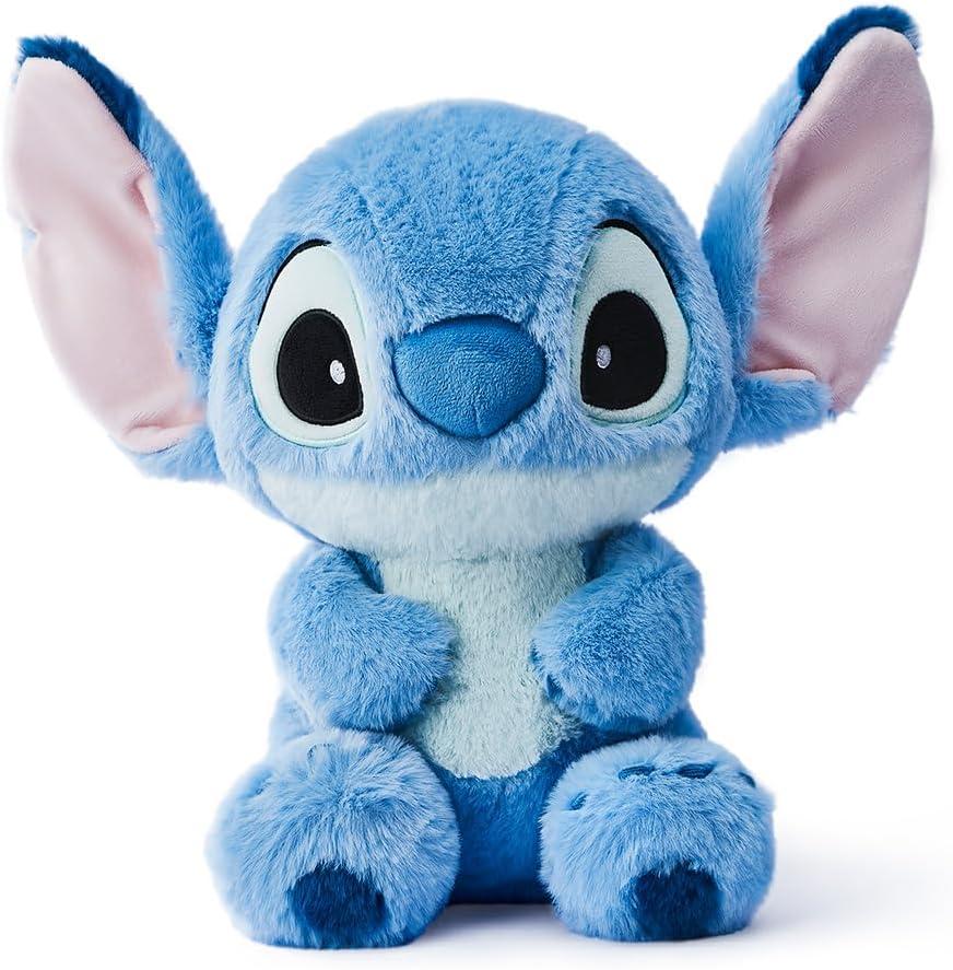 MINISO Disney 16" Lilo & Stitch Collection Stitch Stuffed Animal Cute Plush Toy for Boys Girls Women Men Disney Fans Peluches (16" Stitch)