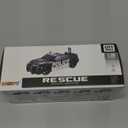 Police Car Toy Plastic Pursuit Rescue Vehicle with Sirnes Sound and Light for Kids Toddlers Boys 1:20