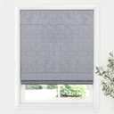 LazBlinds Cordless Roman Shades for Windows, Blackout Room Darkening Thermal Insulated Window Blinds, Lightweight Fabric Blinds for Indoor Windows, 38" W x 60" H, Grey