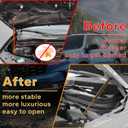 Hood Struts for Pilot 2023 2024 2025 2026 - Hood Lift Support, No Drill Front Gas Shock Lift Supports Compatible with Honda Pilot Accessories