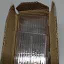 Set Of 2 Storage Organizer Bins Wall Mounted Shower Caddy, Bathroom shelves Stackable Clear Plastic Toothbrush Holder Adhesive Hanging Bin for Bathroom, Kitchen, Cabinet, Shower BPA Free Small (Clear) (Clear-4.33x3.54x4.53in)