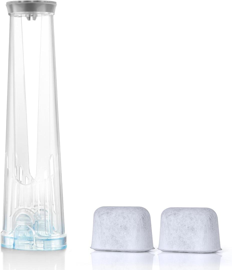 Keurig Starter Kit Replacement for K-Classic, K-Express, K-Slim, K-Iced, and Keurig 2.0 Brewers with Tall Side Reservoir over 8 (Includes Filter Holder and 2 Replacement Water Filters)