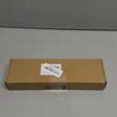 Hibbent Universal Metal Side Mount Toilet Handle Replacement Kit, Brass Toilet Flush Tank Lever with Stainless Steel Flapper Chains for Most Toilets, Chrome Finish