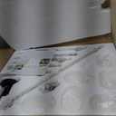 Glass Semi Flush Mount Ceiling Light, Modern Sputnik Chandelier, Bubble Ball Ceiling Light Fixture for Dinning Room, Living Room (Black, 6 Lights)