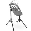 Baby Delight Bloom Baby Seat | Soothing and Adjustable Baby Chair | Portable and Compact | Charcoal Tweed