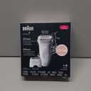 Braun Epilator Silk-pil 7, Hair Removal Device, Women Shaver & Trimmer, Wet and Dry, Wide Head, Includes Shaver Head and Trimmer Comb, SE7-041, Silver