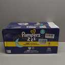 Pampers ZZZ Overnight Diapers, Size 4 (22-37 lbs), 104 Count, Nighttime Protection Disposable Baby Diaper, Night Time Leak and Skin Protection