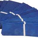 Operitacx 100pcs Micro Solar Panels Cells, 0.5V 320mA Solar Cell Panel Module, DIY Polysilicon Solar Epoxy Cell, Electric Photovoltaic Cells Charger (52X19 mm/ 2.04X0.75 inch)