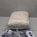 Sealy Electric Blanket Queen Size, Flannel Heated Blanket with 10 Heating Levels & 1-12 Hours Auto Shut Off, Fast Heating Warm Blanket, Machine Washable, Beige, 84 x 90 Inch