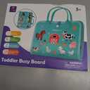 hahaland Busy Board for Toddlers Girls Montessori Toys for 3+ Year Old Farm Animals Preschool Learning Activities Toddler Travel Toys for 3+