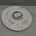 moonoom 20 Ft x 0.9''Wall Decoration Molding Trim,Self-Adhesive 3D Chair Rail Panel Molding, Flexible DIY Wall Trim for Wall Mirror Window Frame and Home Decoration (White)