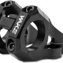 CYSKY Direct Mount Stem 31.8mm Clamp, One- Piece Construction Lightweight Design for Dual Crown Forks (Black)