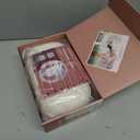 Momcozy M5 Smart APP Controlled Wearable Breast Pump, Hands-Free Wireless Electric Pump, 3 Modes 9 Suction Levels, BPA-Free, Portable Lightweight, 24mm Flange, 2-Pack Cozy Red