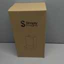 SimplyImagine Safety Glasses Holder Wall Mount Dispenser Bin - Clear Acrylic Top-Loading Organizer - Tabletop & Wall-Mounted Safety Glasses Dispenser - Slanted Tray for Industrial, Lab, Dental Use