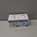 2 x Interactive Cat Toys for Indoor Cats,Rechargeable Automatic Concealed Cat Feather Teaser,Motion Activated Enrichment Toys for Indoor Bored Adult Cats(Color) (White)