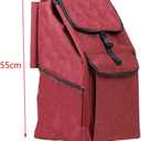 Amagogo Shopping Trolley Replacement Bag, Shopping Cart Oxford Cloth Thickened Trolley Bag Handtruck Package for Home Utility Cart, 32x24.5x55cm Style C