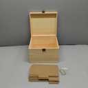 Vencer Greeting Card Organizer Box with Dividers and Label Sticker,Photo Organizer,Recipe,Keepsake Card Storage Box,Keep Your Precious Memories Safe,VTO-033