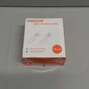 USB C to USB C Cable10ft, 240W 2-Pack USB 2.0, Type C Charger Cable Fast Charge for iPhone 16/ 16Pro/ 16Plus/ 16ProMax, MacBook Air, iPad Pro, Pixel, Samsung Galaxy S23/ S24-Orange +White