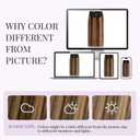 S-noilite 4 pieces Clip In Short Hair Extensions 100% Remy Human Hair Invisible Mini Short Clip in Hairpiece for Women with Thinning Hair Medium Brown 6 inch&8 inch