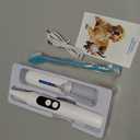 Dog Plaque Remover for Teeth, Pet Ultrasonic Cleaner with LED Light & Stand, 5 Modes, Pet Teeth Cleaning kit, Suitable for Dogs and Cats