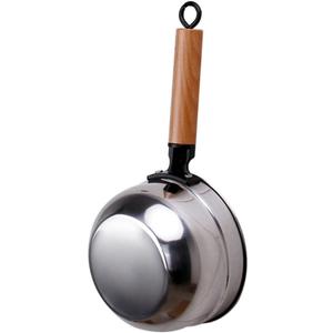 Yardwe Stainless Steel Water Ladle with Long Handle 13.18 Inch Kitchen Scoop for Soup and Water Serving Household Cooking Utensil