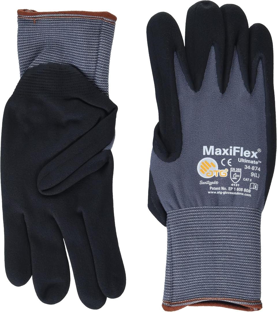Maxiflex 34-874 Ultimate Gloves, Medium (Pack of 12), Original