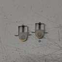 Prime-Line B 617 1 In. Nylon Spring-Loaded Rollers for Sliding Screen Doors, for Columbia (2 Pack)