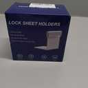 Lock Sheet Holders - 8Pcs Bed Sheet with Lock Strips Keep Sheets Firm & Tight, Easy to Install for All Mattress Sizes