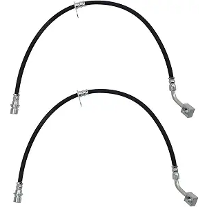 TRQ Brake Hose Set Compatible with 2010-2015 Chevrolet Camaro