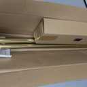 Zenna Home Double Curved Shower Curtain Rod, No Drill, 50-72 Inch Adjustable Tension Curved Shower Rod for Bathroom, Rustproof Double Rod, Non-Slip, Adds Room in Shower, Gold