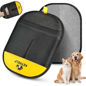 Pet Hair Removal Glove for Dogs & Cats, Newly Upgraded Reusable Electrostatic Pet Hair Glove, Magic Brush Pet Hair Remover Tool for Clothing, Couch, Carpet, Car Seat
