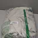 Hiasan Blackout Curtains for Bedroom, 60 x 84 Inches Long - Thermal Insulated & Light Blocking Window Curtains for Living Room/Kids Room, 2 Drape Panels Sewn with Tiebacks, Ivory