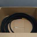 4200PSI Pressure Washer Hose 50FT with 3/8" Swivel Quick Connect for Cold/Hot Water, Kink Resistant Steel Wire Braided,1/4" Wear Resistant Power Washer Hose with 2 M22 14mm Adapter Set