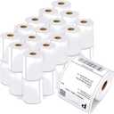 Aegis Adhesives- 4x6 Shipping Labels, Direct Thermal Labels, DYMO 4XL 1744907, Return Address Labels for Mailing, Packages - Compatible with Zebra, Rollo Printers - (6600 Count, 30 Rolls, Not 5XL)