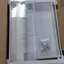 REALINN Under Sink Organizer Pull Out, L-Shaped 2 Tier Cabinet Organizer with Adjustable Width & 6-Level Height, Metal Under Sink Storage for Kitchen Sink, Bathroom Vanity, Laundry Cabinet, White