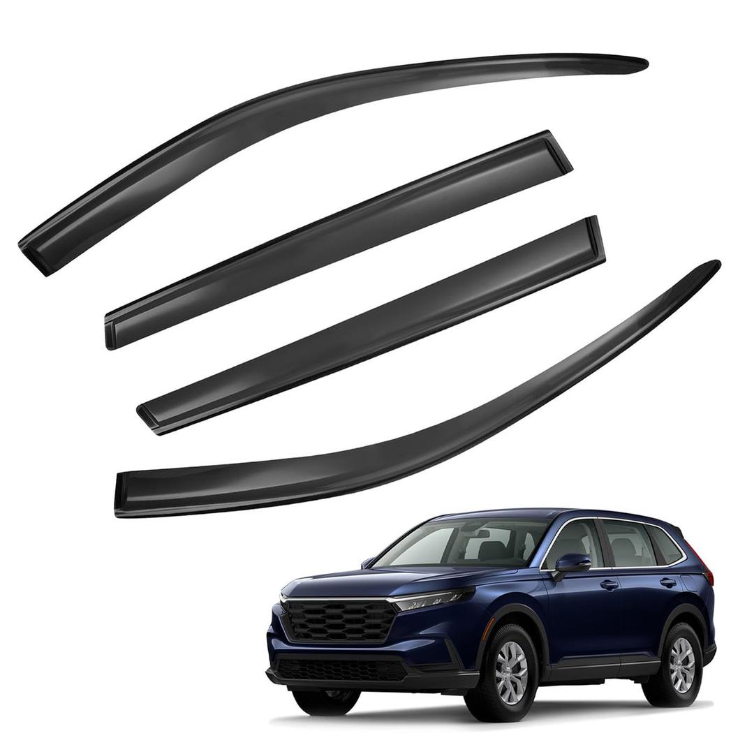 PLDDE Window Rain Guards Compatible with 2023 2024 2025 Honda CRV CR-V