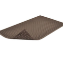 Static Dissipative Floor Mat, Rubber, Drainage Holes, 3 ft. W x 5 ft. L, Black