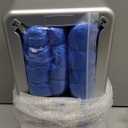 Shoe Covers Dispenser with 200pcs Shoe Cover Disposable Non Slip, User-Friendly and Reliable Shoe Cover Machine, Fits Size Up to 11 US Men, Widely Applicable in Indoor (Silver)