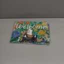 Dyrenson Welcome Spring Black Cat Decorative Garden Flag, Kitty House Yard Lawn Daisy Pansy Red Blue Flower Floral Outside Decoration, Summer Seasonal Farmhouse Outdoor Small Burlap Porch Decor 12x18,2pcs