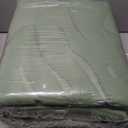 Sage Green Monstera 8x10 Area Rugs High-Low Plush Pile Washable