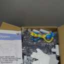 dearlomum Baby Playpen with Non Removable Mat, Extra Large Play Yard for Babies & Toddlers, Portable Travel Playpen, Baby Activity Center for Indoor & Outdoor Use (Gray 59"71")