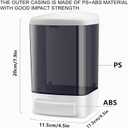 6-Pack Soap Dispenser Wall Mount 1000ml (33.8oz) –Commercial Heavy-Duty Plastic Liquid Dispenser for Soap,Shampoo, Hand Sanitizer– Manual Pump for Bathroom, Kitchen, Restaurant,Hotel (1000ml)