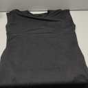 Shift Dresses for Women 2025 Summer Casual Textured Short Sleeve T Shirt Dress Trendy Girls Vacation Going Out Outfits A Black Medium